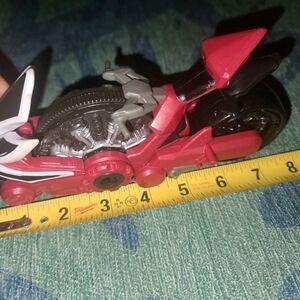 Red and Black Kids Toy Motorcycle